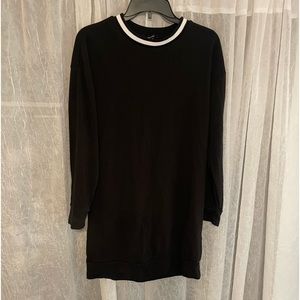 Forever 21 Black Long Sleeve Dress